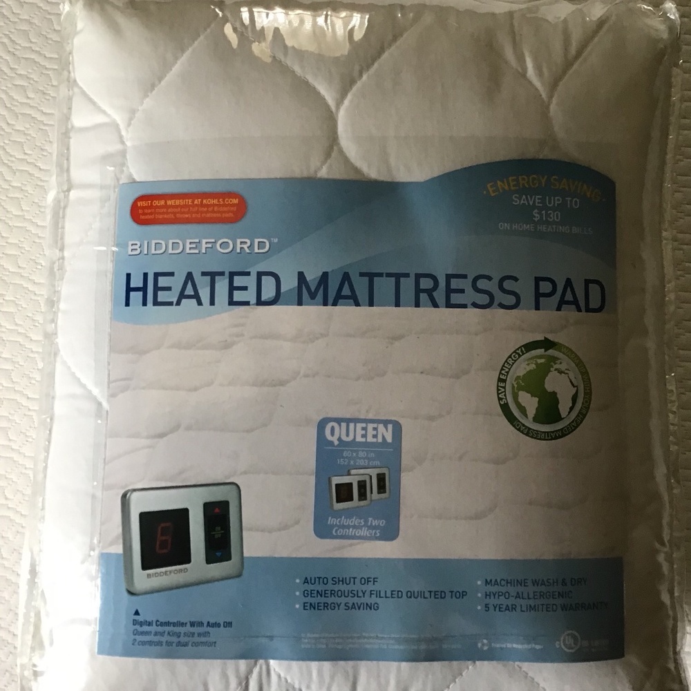 Biddeford Heated mattress pad